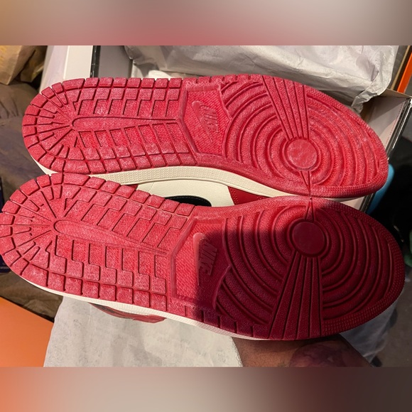 Red white and black Lost and Found retro Jordans one’s - Picture 3 of 4